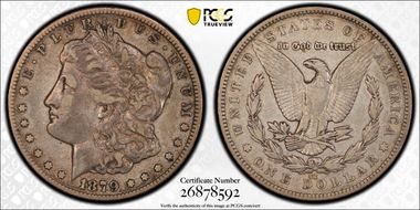 1879-CC $1 Capped Die VF35