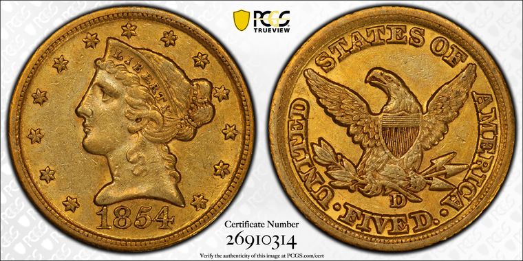 Cert 26910314 - Coin Image