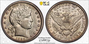 1894-O 50C AU55