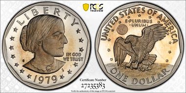 1979-S SBA$1 Type 1 PR70DCAM