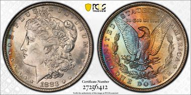 1883-O $1 MS63