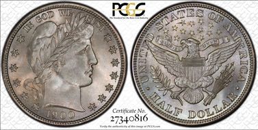 1900 50C MS67