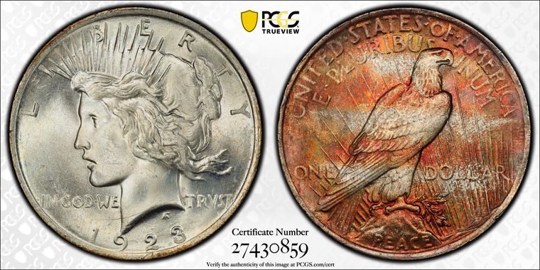 Cert 27430859 - Coin Image