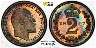 1907 2D Mdy S-3988 PL69