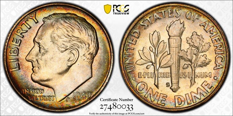 Cert 27480033 - Coin Image