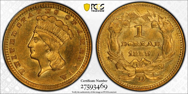 Cert 27593469 - Coin Image