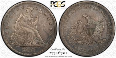 1840 $1 XF45