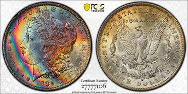 1884-O $1 MS63