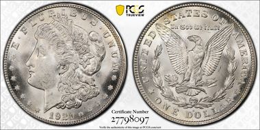 1921-S $1 MS66+
