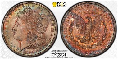 1882-S $1 MS64+
