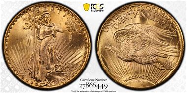 1927 $20 MS65