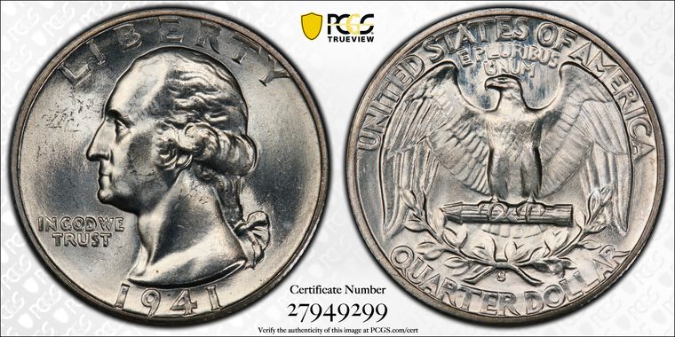 Cert 27949299 - Coin Image