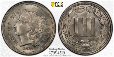 1869 3CN DDR FS-801 MS66