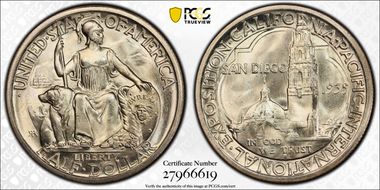 1935-S 50C San Diego MS67