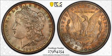 1897-O $1 MS63+