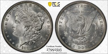 1881 $1 MS65