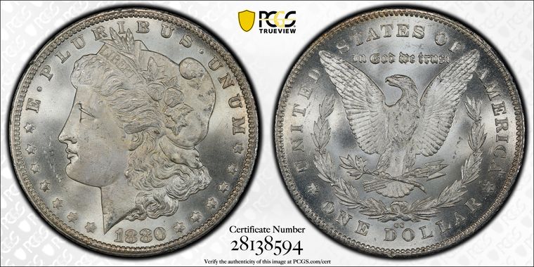 Cert 28138594 - Coin Image