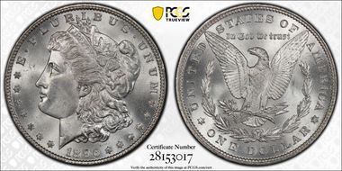1896 $1 MS66+