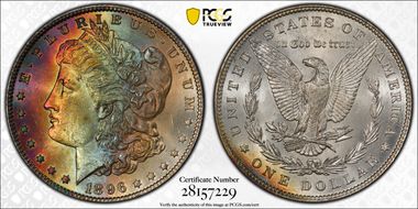 1896 $1 MS65