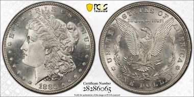1880 $1 MS67