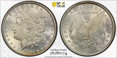 1882 $1 MS68