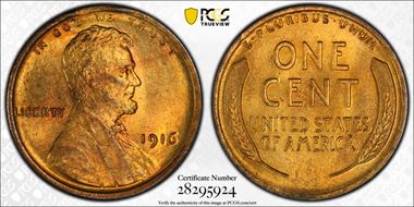 1916 1C MS64RB