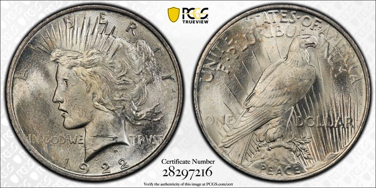 Cert 28297216 - Coin Image