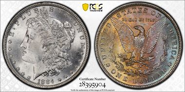 1884-O $1 MS63
