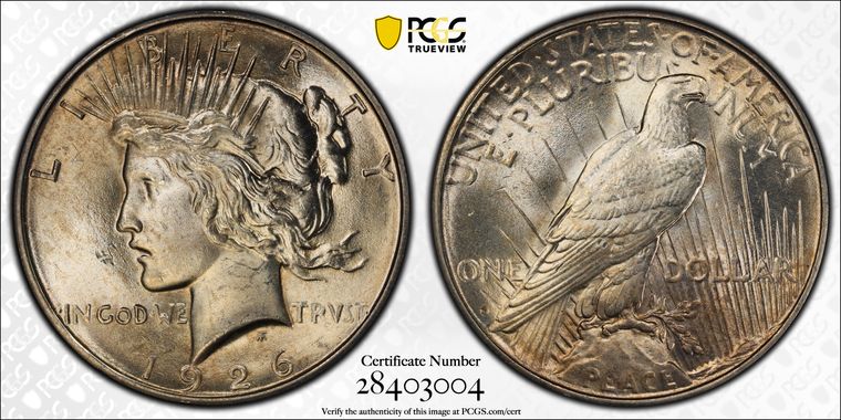 Cert 28403004 - Coin Image