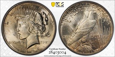 1926-D $1 MS63