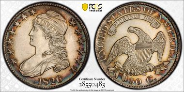 1826 50C O-118a MS62