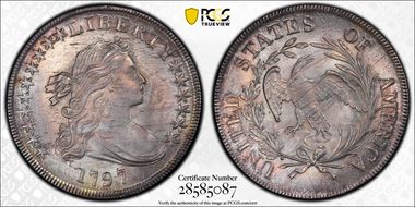 1797 $1 10x6 Stars MS64