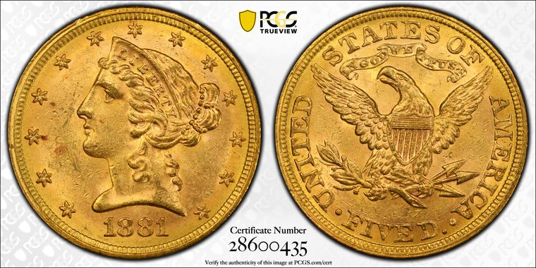 Cert 28600435 - Coin Image