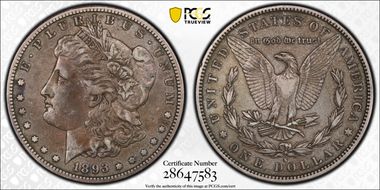 1893-S $1 VF35