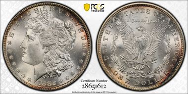 1882 $1 MS65