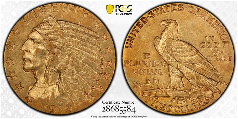 Cert 28685584 - Coin Image