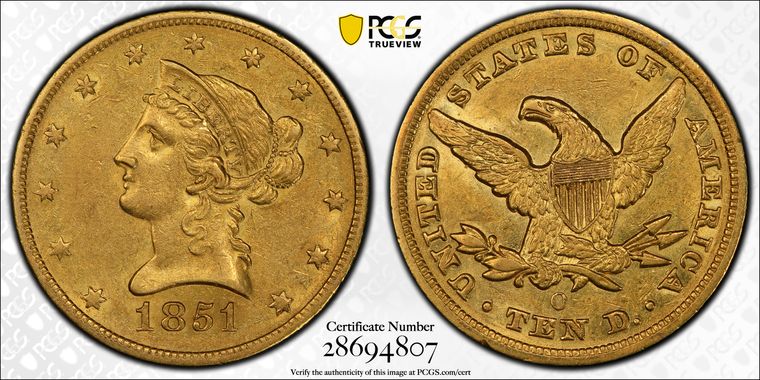 Cert 28694807 - Coin Image