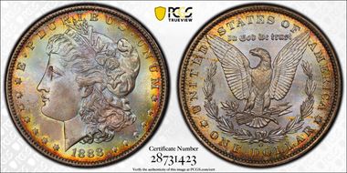 1888-O $1 MS65