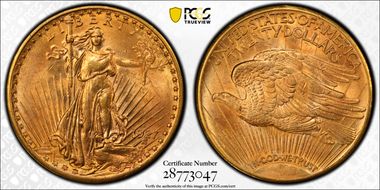 1927-D $20 MS63