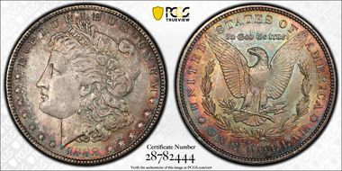1888 $1 MS62