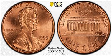 1995-D 1C MS68RD