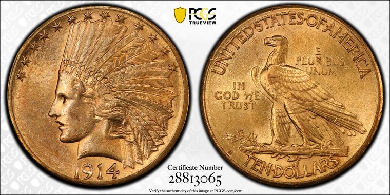 Cert 28813065 - Coin Image