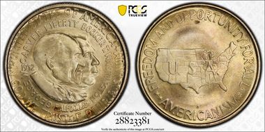 1952-S 50C Washington-Carver MS66+