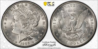 1902-O $1 MS66