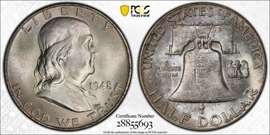 1948 50C MS66+ FBL