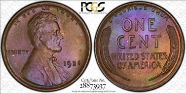 1923 1C MS65BN