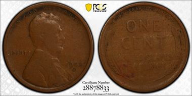 1909-S VDB 1C F12BN