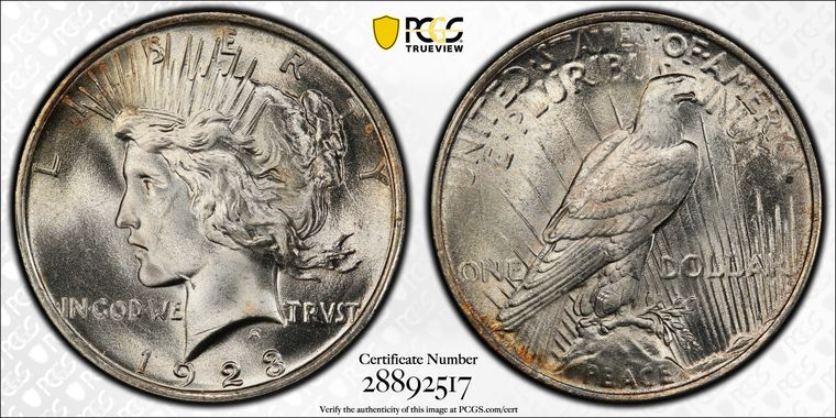 Cert 28892517 - Coin Image