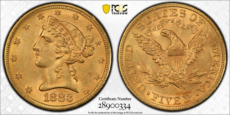 Cert 28900334 - Coin Image