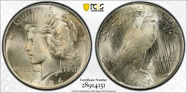 1924 $1 MS64